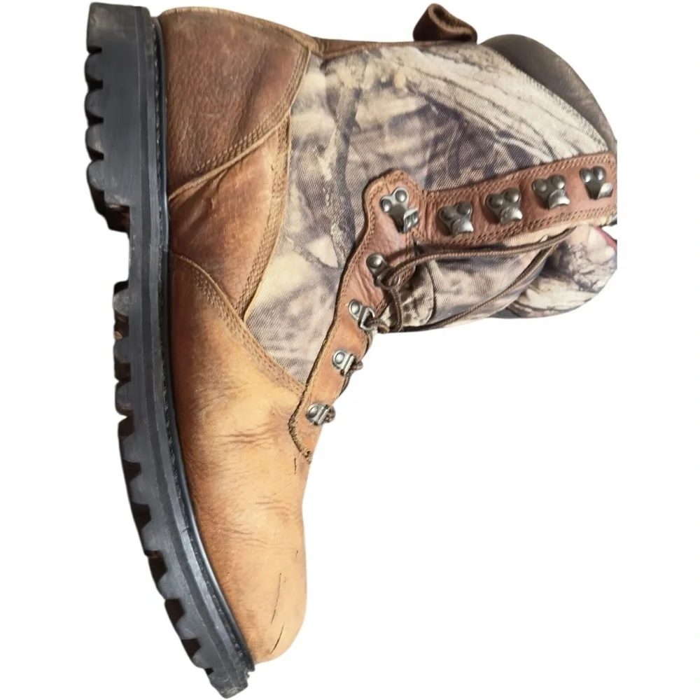 🌺Cabela's Brown Camo 𝟑𝐌 𝐓𝐡𝐢𝐧𝐬𝐮𝐥𝐚𝐭𝐞 𝐔𝐥𝐭𝐫𝐚 𝐈𝐧𝐬𝐮𝐥𝐚𝐭𝐢𝐨𝐧 Boots